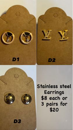 Stainless steel earrings