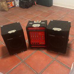  Stageworks 2 Way Stage Speaker System 