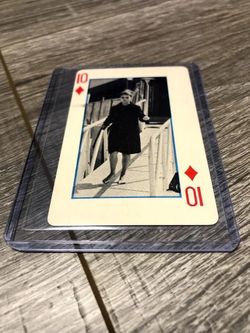 1966 Green Hornet Playing Cards Bruce Lee - 10 of Diamonds