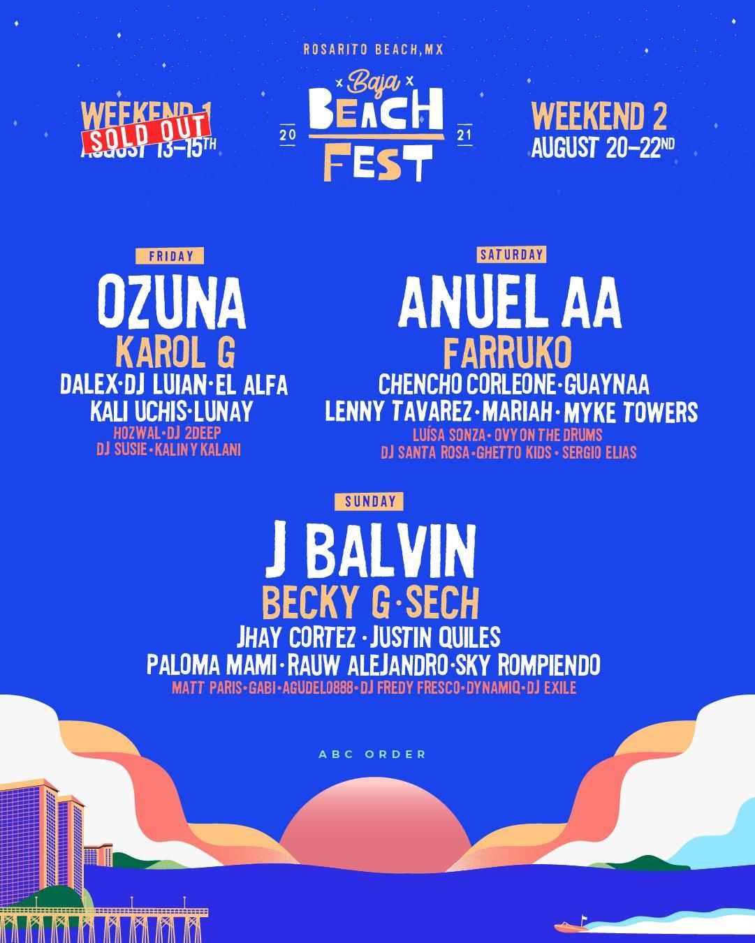 Baja Beach Fest 2021