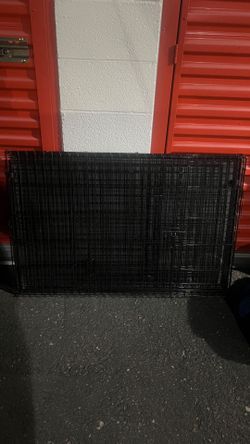 Large dog  crate with 2 doors