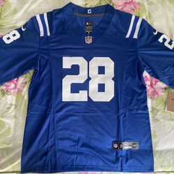 Indianapolis Colts Jonathan Taylor Nike Royal Vapor Jersey