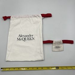 Alexander McQueen 8.5 x 11.5 Inch Drawstring Storage Bag With Tiny Bag