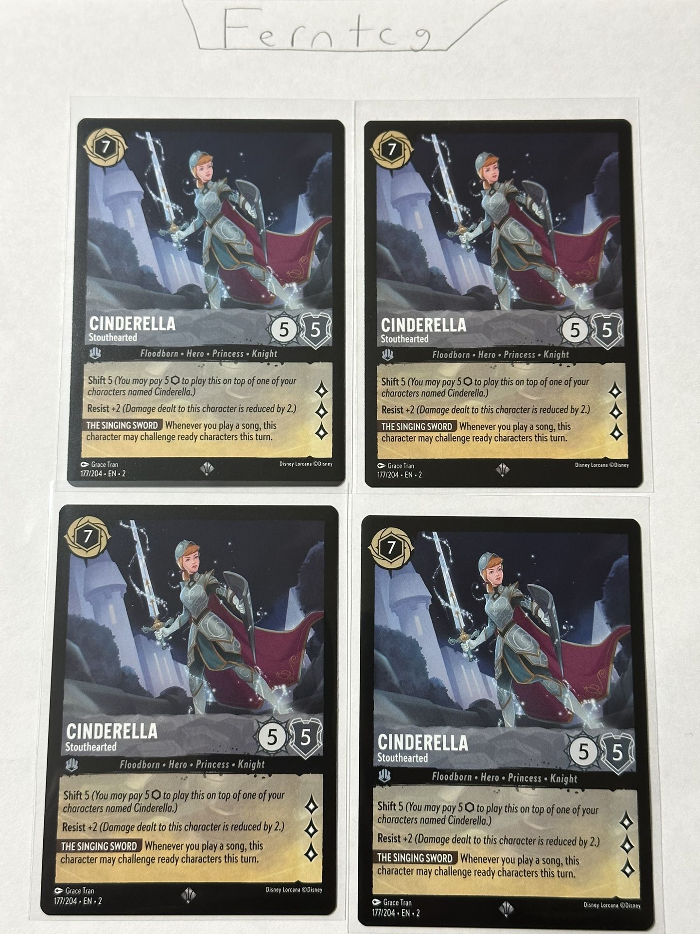 Disney Lorcana Singles and Playsets Personalized (Read Description!)