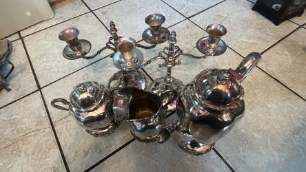Silver Plated Tea Set