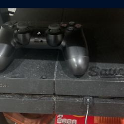 PS4 Good Working Condition, Kept In Storage