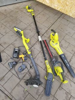 Royal blower, saw, cutter,