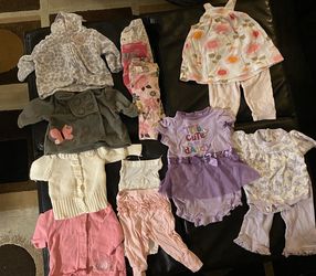 NEWBORN TO 3MONTHS BABY GIRL CLOTHES