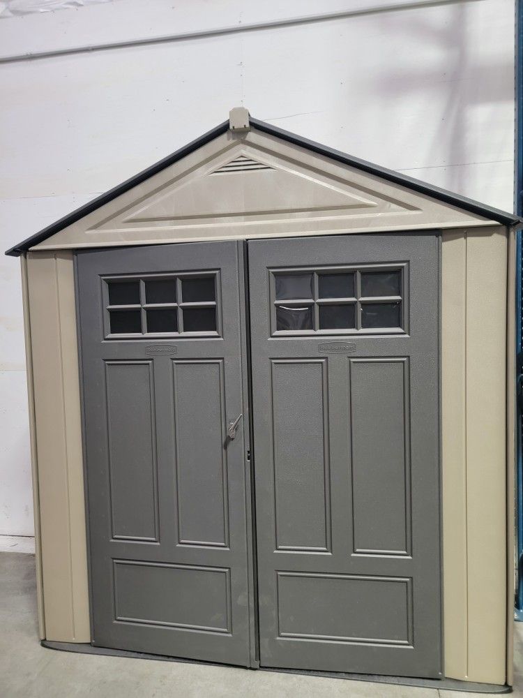 Rubbermaid 7×3 FT Resin Shed