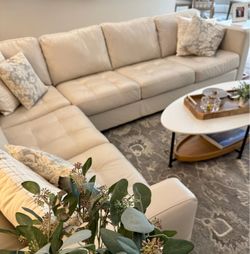 Leather Sectional