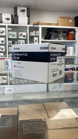 Sigma 18-50mm F2.8 Canon RF