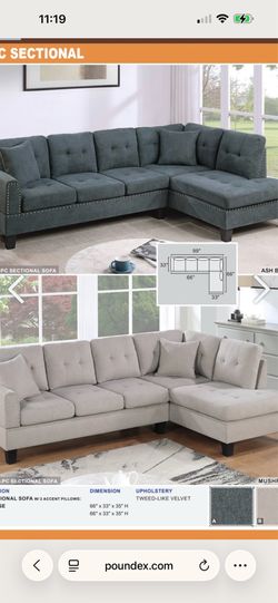 $549 SECTIONAL 2 pc
