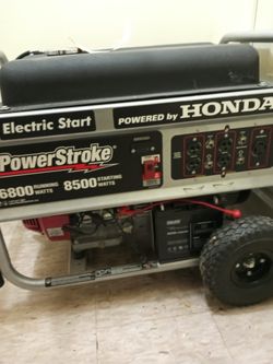 Honda generator 8500