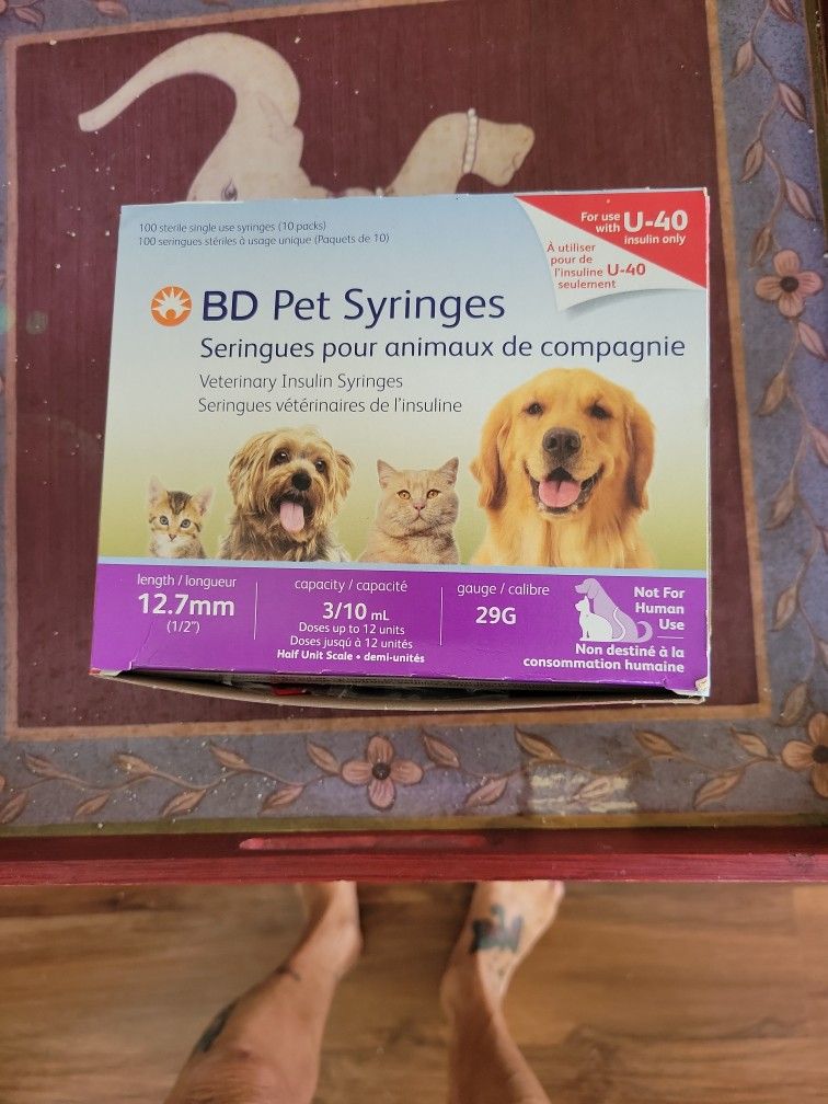 Bd Pet Syringes