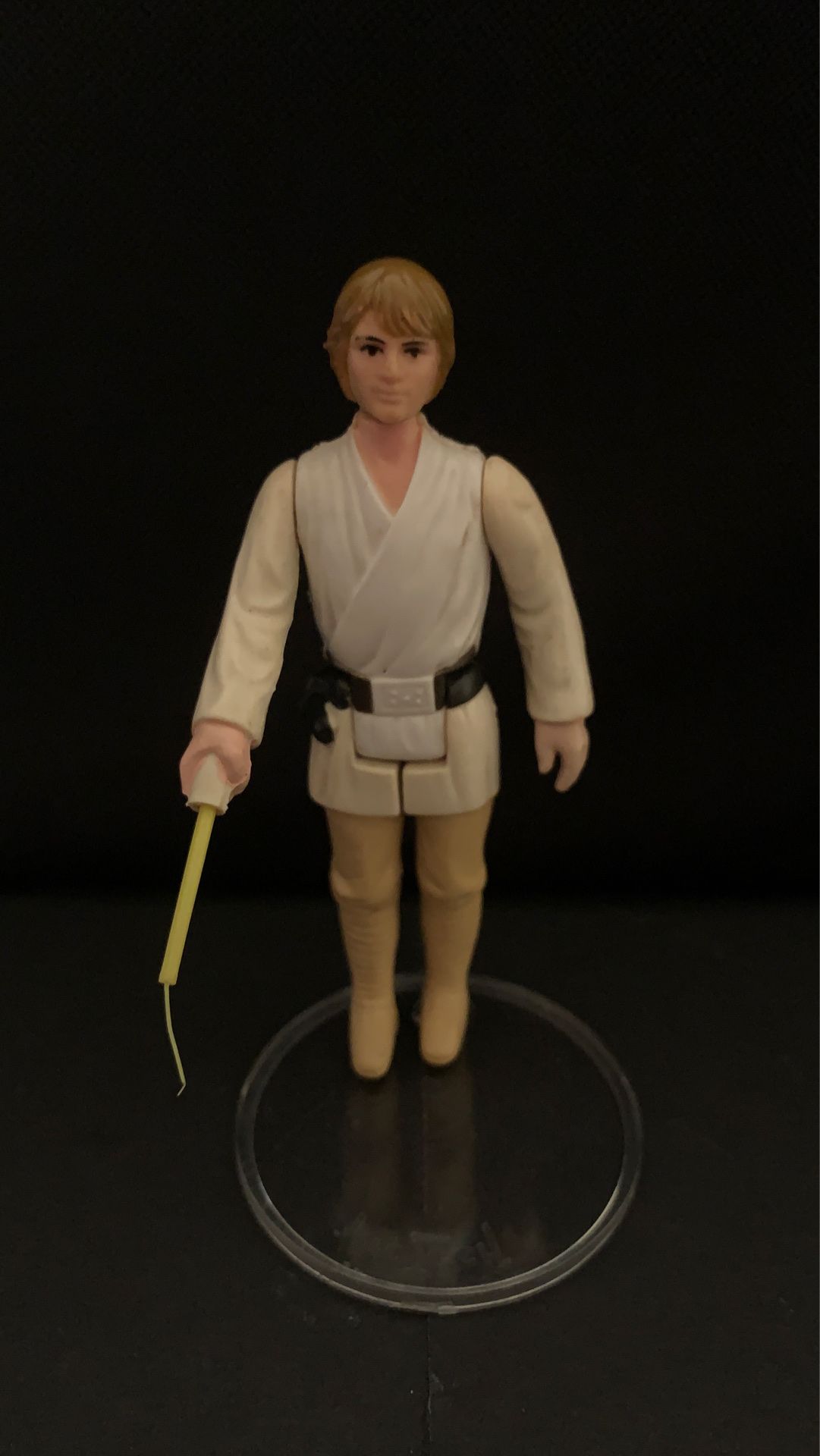 1977 Farmboy Luke SkyWalker Brown Hair Variant complete Star Wars figure