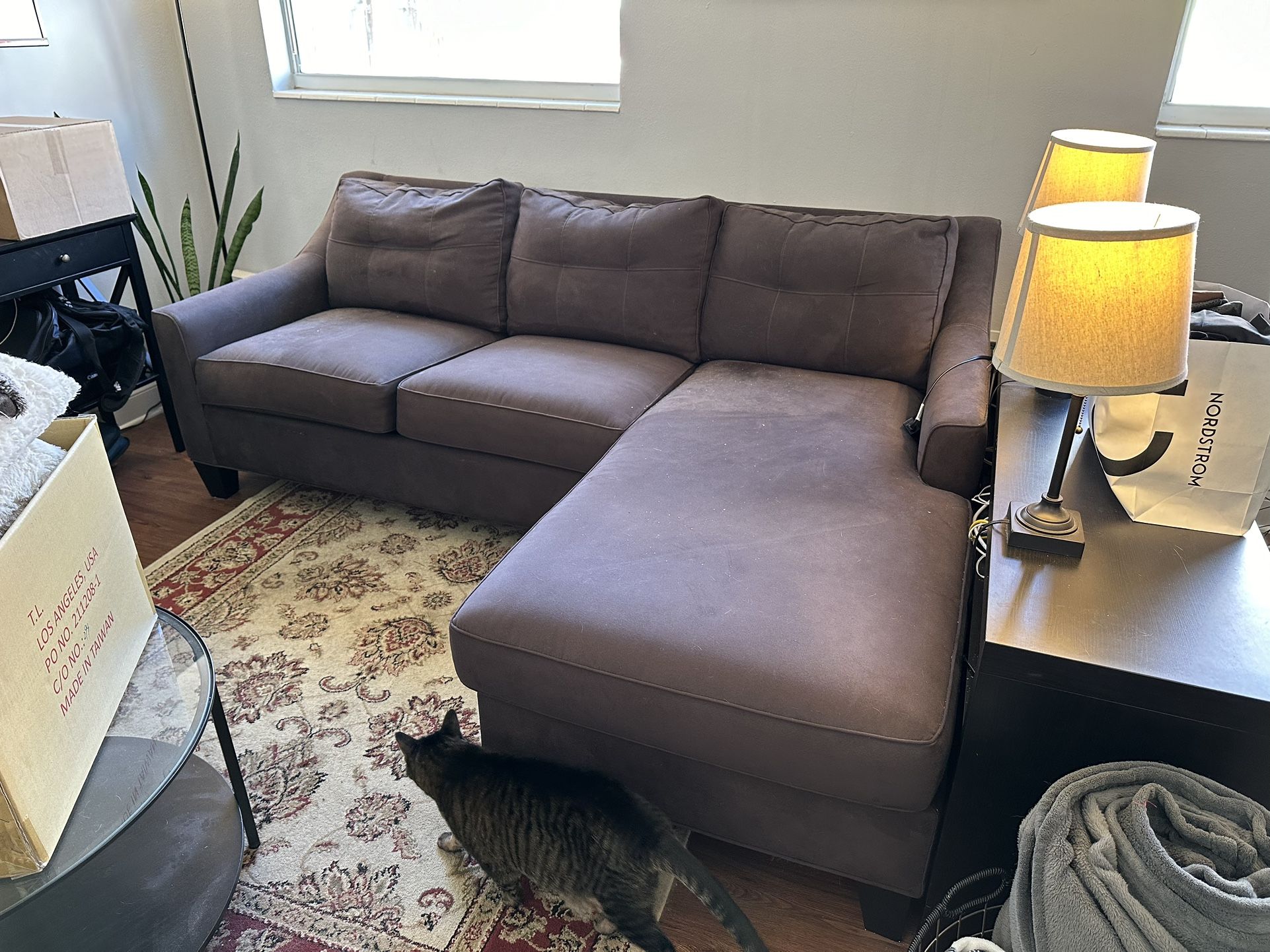 L-Shape Sleeper Sofa