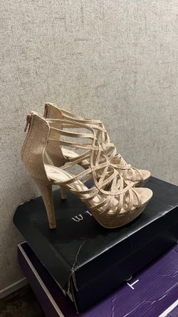 Women’s Sparkly Heels Size 8