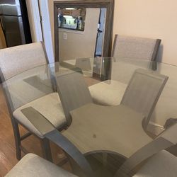 Dining Set With Mirror