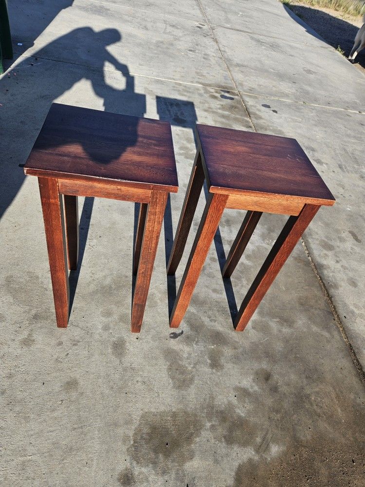 Wooden End Tables