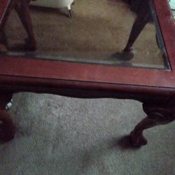 Mahogany End Table