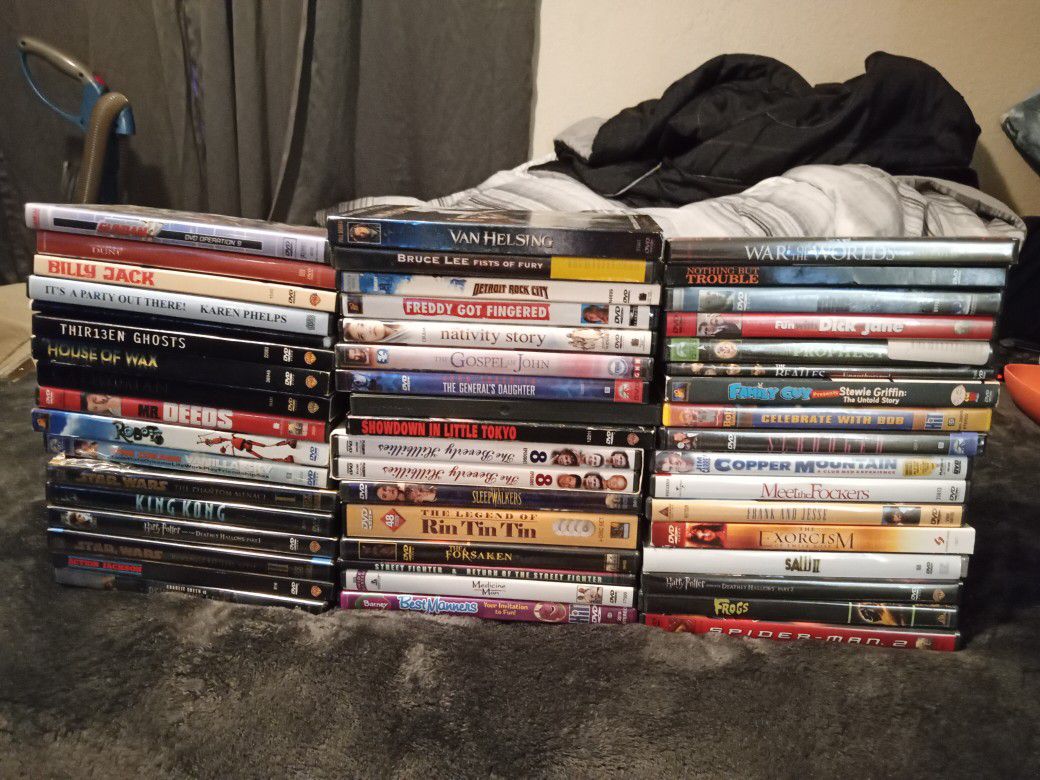 Dvd Movies Lot