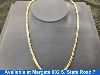 Box Chain - Yellow Gold 10k (.417) 7.2 grams 20 inch