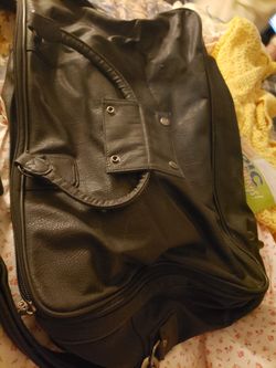 Amelia Earhart Black Luggage 