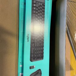 Logitech Wireless Combo MK220 - Juego de Teclado y mouse - Inalámbrico - 2,4 GHz