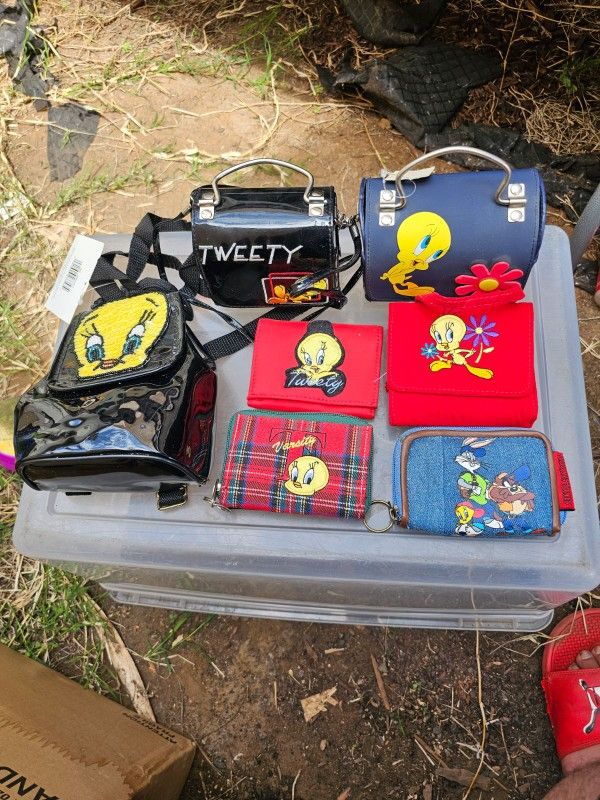 Vintage Tweety Purses And Bag