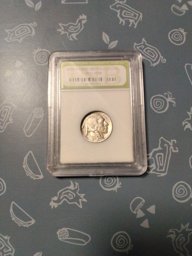 1936 D buffalo nickel