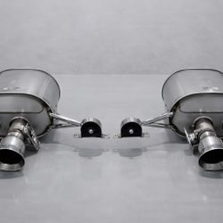 2014-2019 Chevrolet C7 Corvette Stingray OEM VALVETRONIC Mufflers w/ Tips / NPP / Automatic / 50K C7