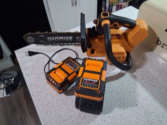 Hanwise Chainsaw (2 battery pks &charger)