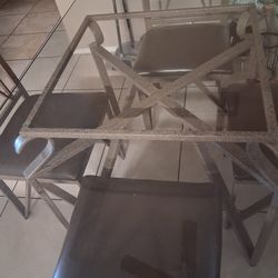 Kitchen table with 4 chairs