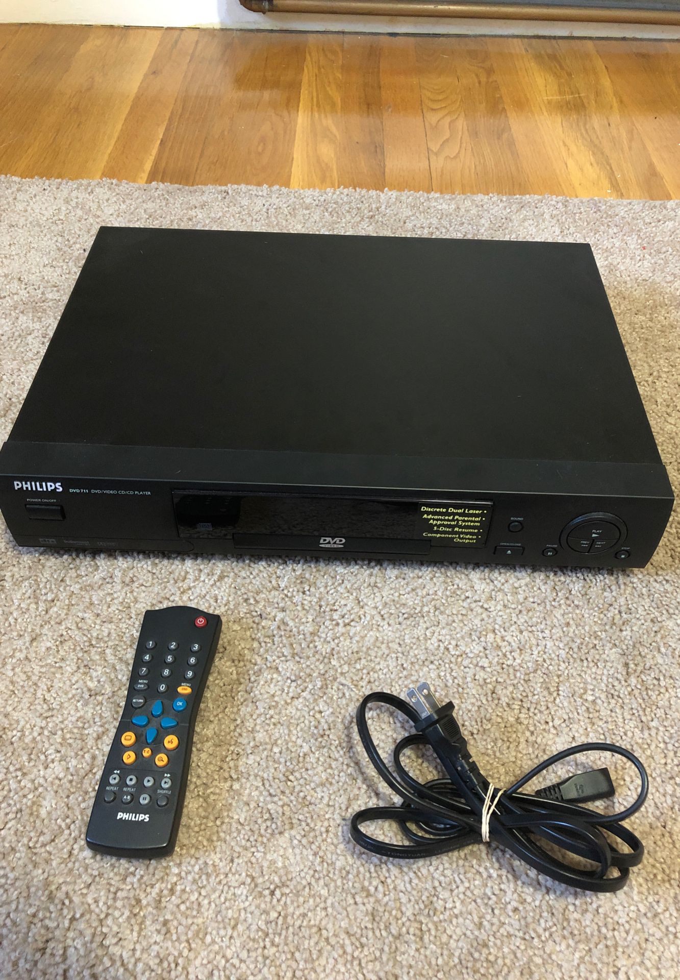 Phillips DVD/CD player