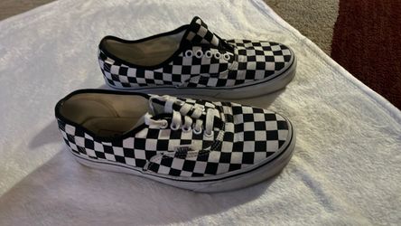 Checkered Vans