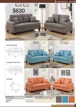 Sofa and loveseat 🛋🎊🎉