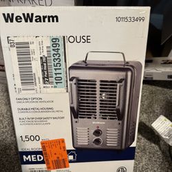 We Warm Deluxe Utility Heater 