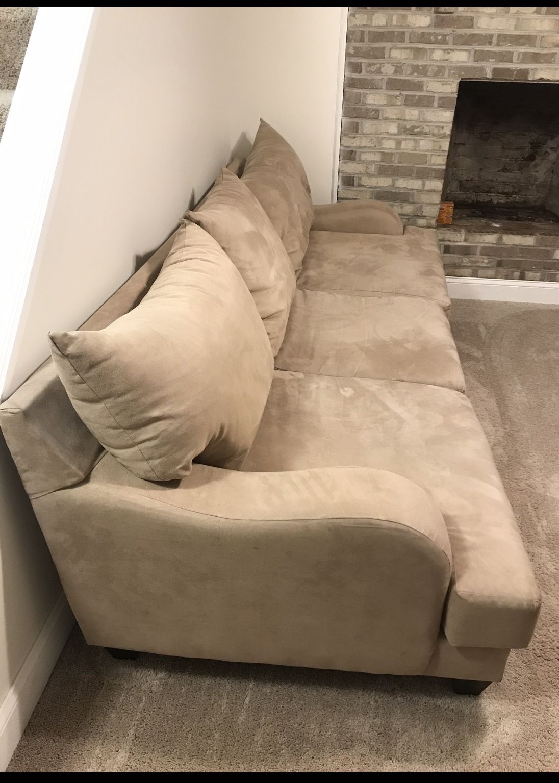 Couch and loveseat