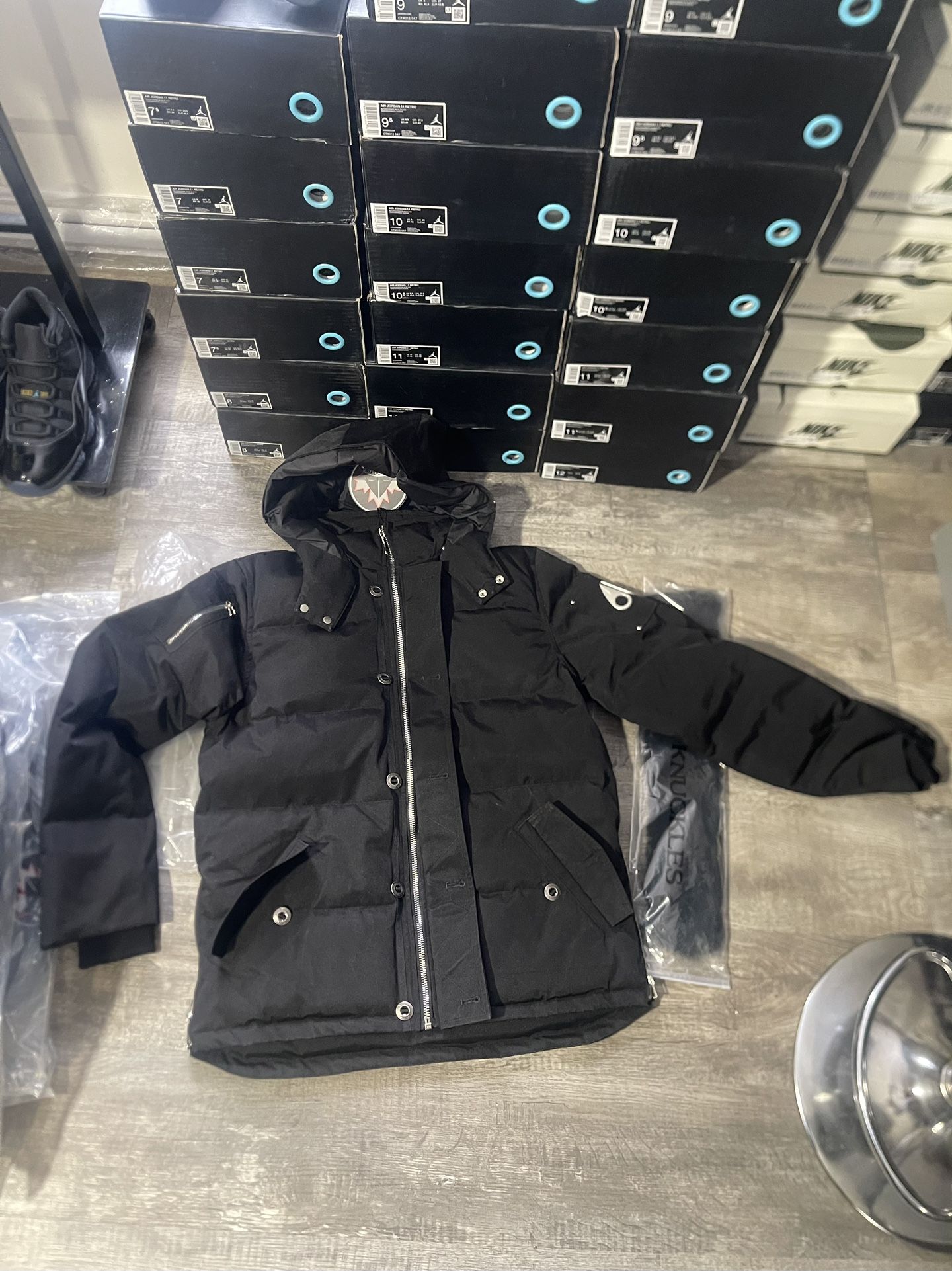 Brand New MEN Original Shearling Trim 3Q MOOSE KNUCKLES Sizes S-XL