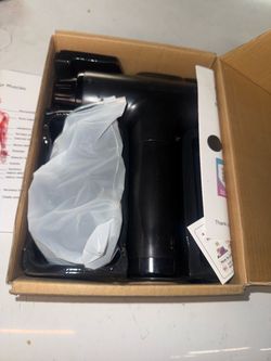 Black Handheld Percussion Massage Gun