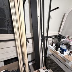 King Size Fabric Upholstered Bed Frame 