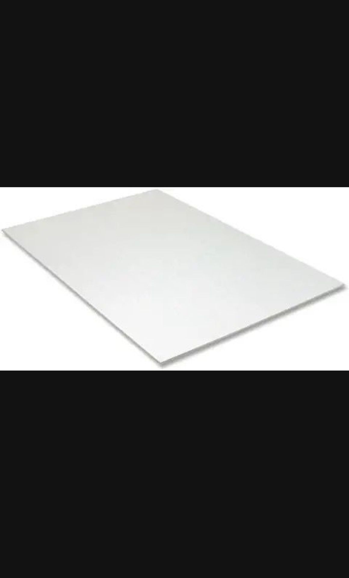 Brand New white foamboard 30 x 40 - 3-sheet pack
