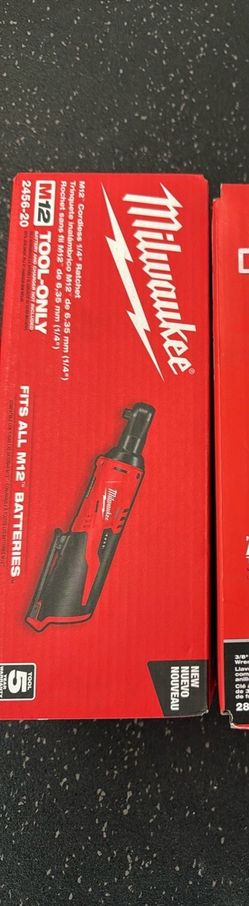 Milwaukee 1/4 ratchet