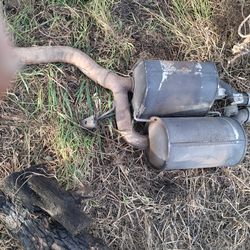 Exhaust, resignator,and muffler