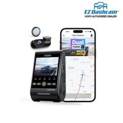 Viofo A229 Pro 2 Channel Dash Cam – 4K Front + 2K Rear Protection
