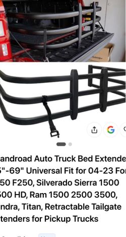 Grandroad Auto Truck Bed Extender 55"-69" Universal Fit