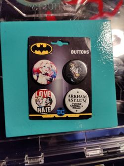 Batman Buttons $10
