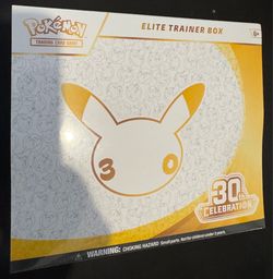 Pokemon 30th Celebration ETB