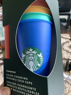 Starbucks color changing cups new never opened ready to ship!!!