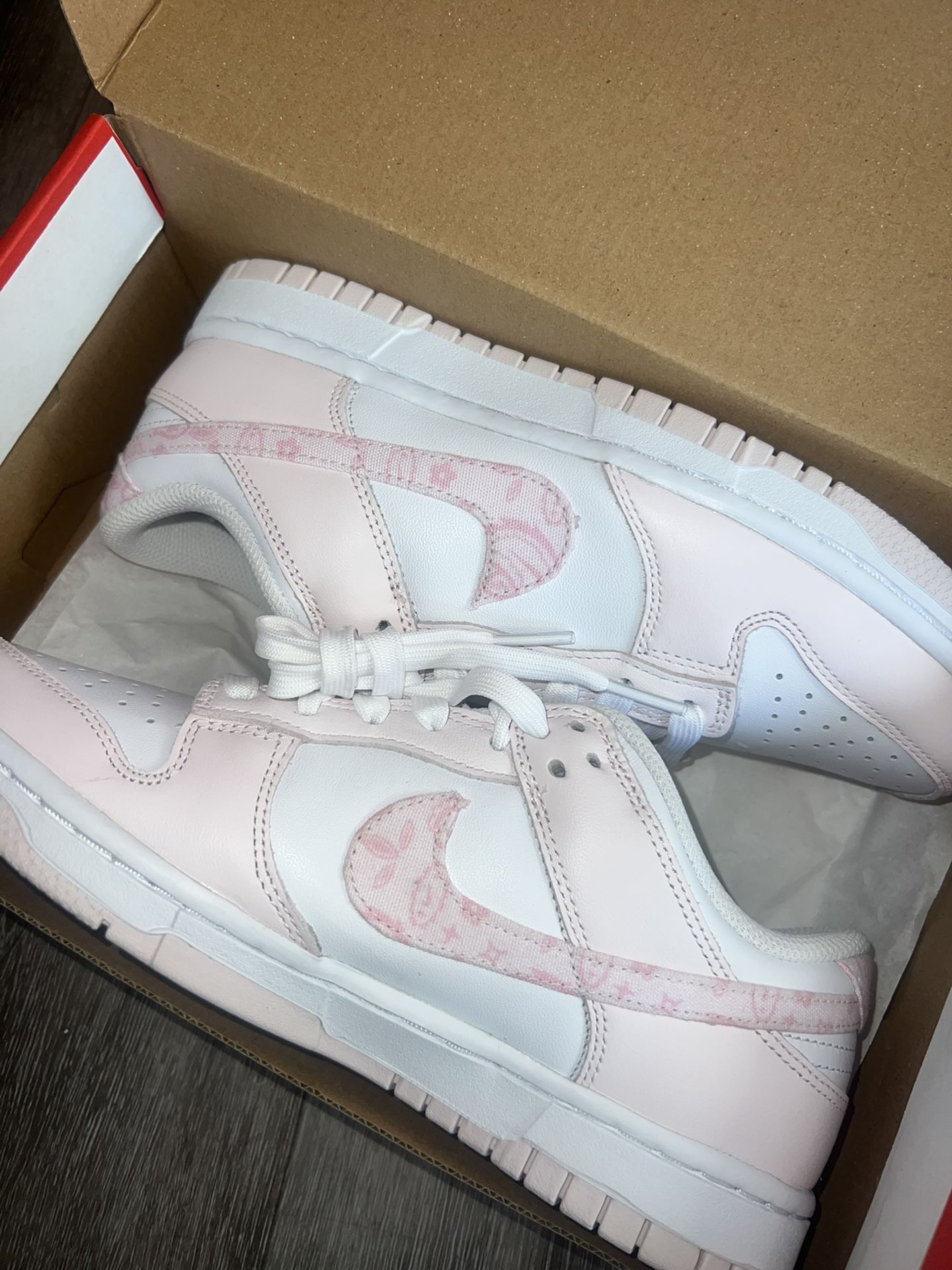 Nike Dunk Low Pink Paisley*9WOMEN*?